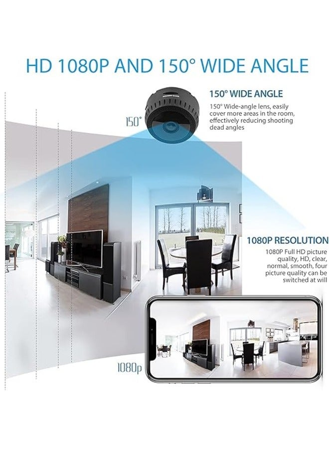 Mini WIFI Camera Outdoor Portable Cameras Light Weight Night-Vision 1080P  Recording Cam with Holder - Image 2