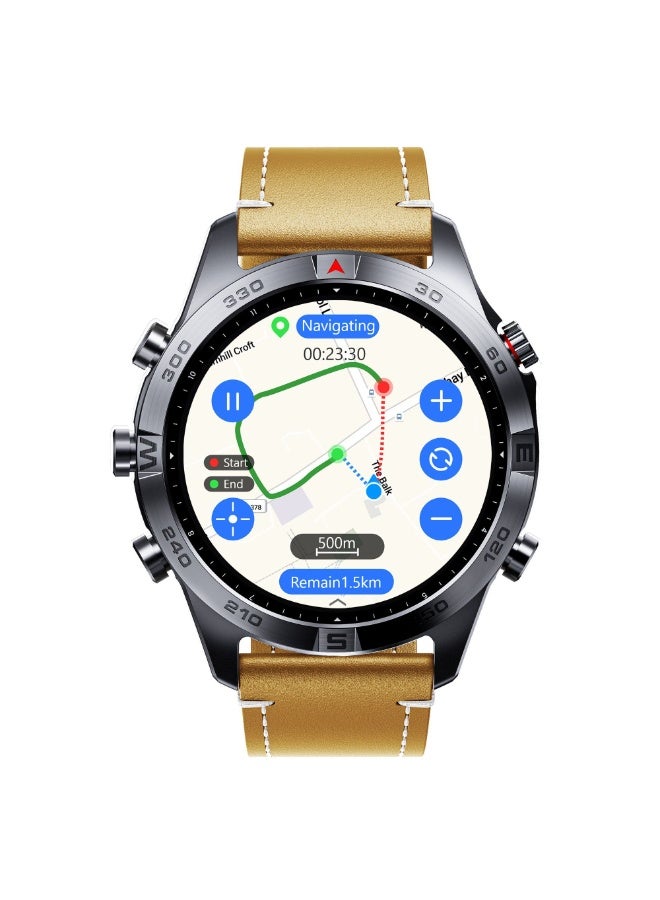 SUNROAD G7 Beidou GPS call and location data import heart rate monitoring voice intelligent outdoor watch