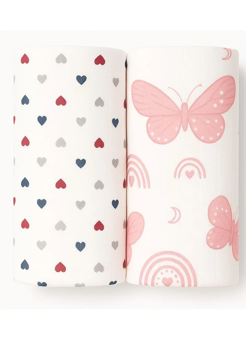 تامي تومي – لفافات أطفال مطبوعة لحديثي الولادة (عبوة من 2)