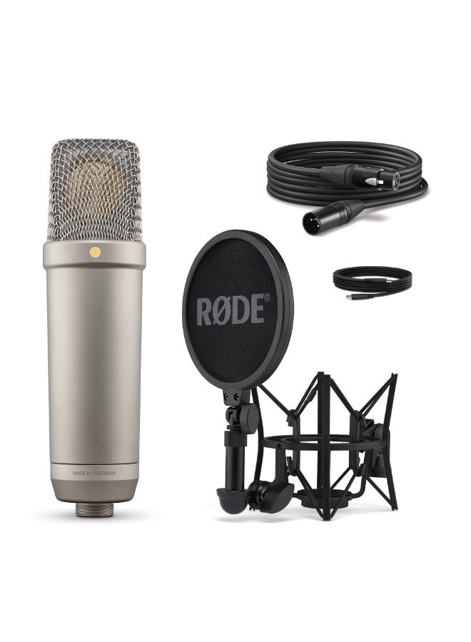 RODE NT1 5th Generation Studio Condenser Microphone - Silver NT1GEN5 Nickel - Image 2