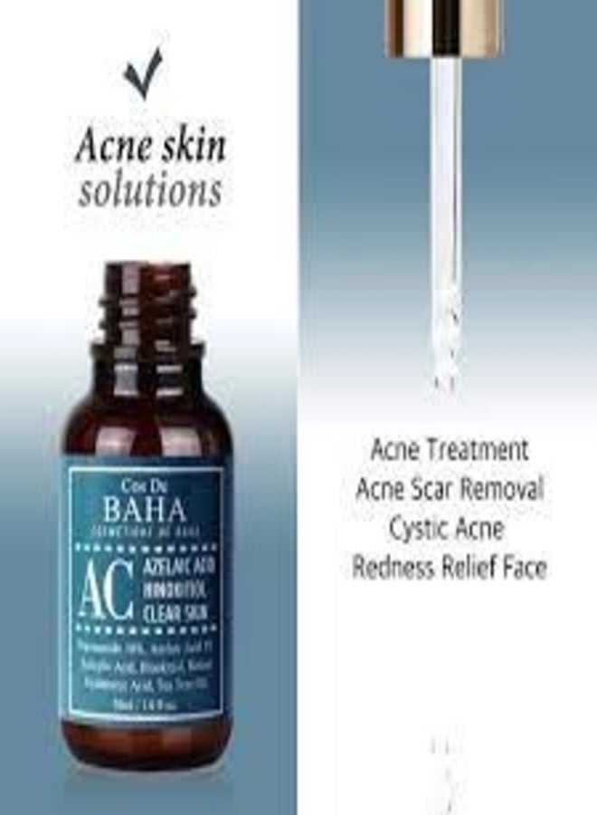Cos De BAHA Cos De BAHA Azelaic Acid Hinokitiol Clear Skin Serum 30ml  - Image 4