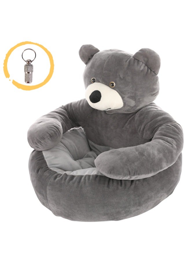 PETSARY | Bear Hug bed Cuddler Bear Dog Beds, Super Soft Plush Pet Beds, Warming Comfy Calming Dog Bed, Warm Lovely Bear Hug Plush Nest Washable Cat Bed For small dogs - Image 1