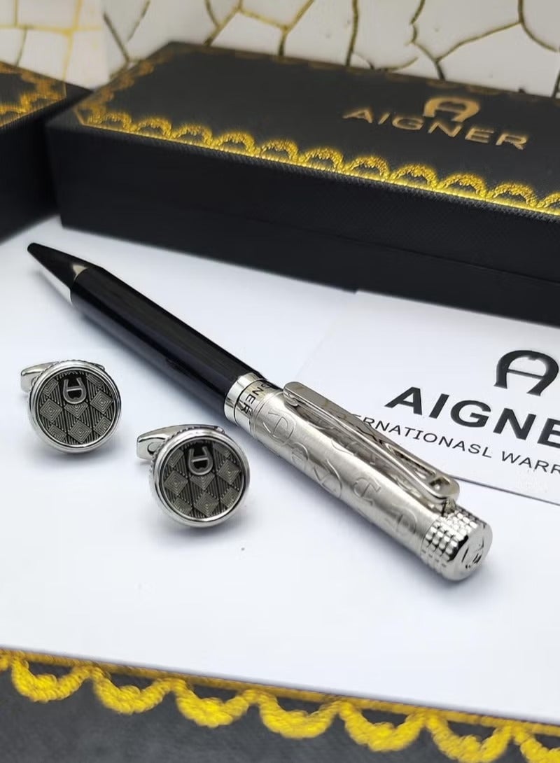 قلم رجالي فاخر مع كبك ماركة اغنر