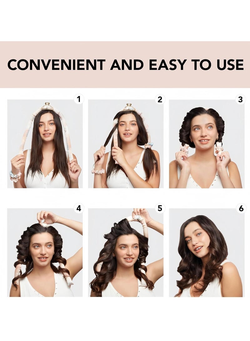 Soft Heat-Free Curling Set, Anti-Frizz Styling Tools, Heat-Free Curling Tools for All Hair Types - Image 4