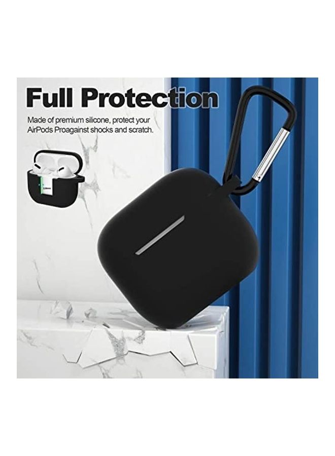 Black Protective Silicone Case for Apple AirPods Third Generation - Image 4