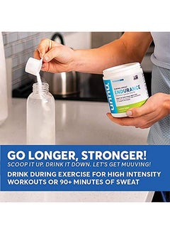Nuun Nuun Hydration Endurance Powder, Lemon Lime, Workout Support,5 Essential Electrolytes for Hydration + Carbohydrates, Vegan, Non-GMO, (16 Servings - Canister)  - Image 5
