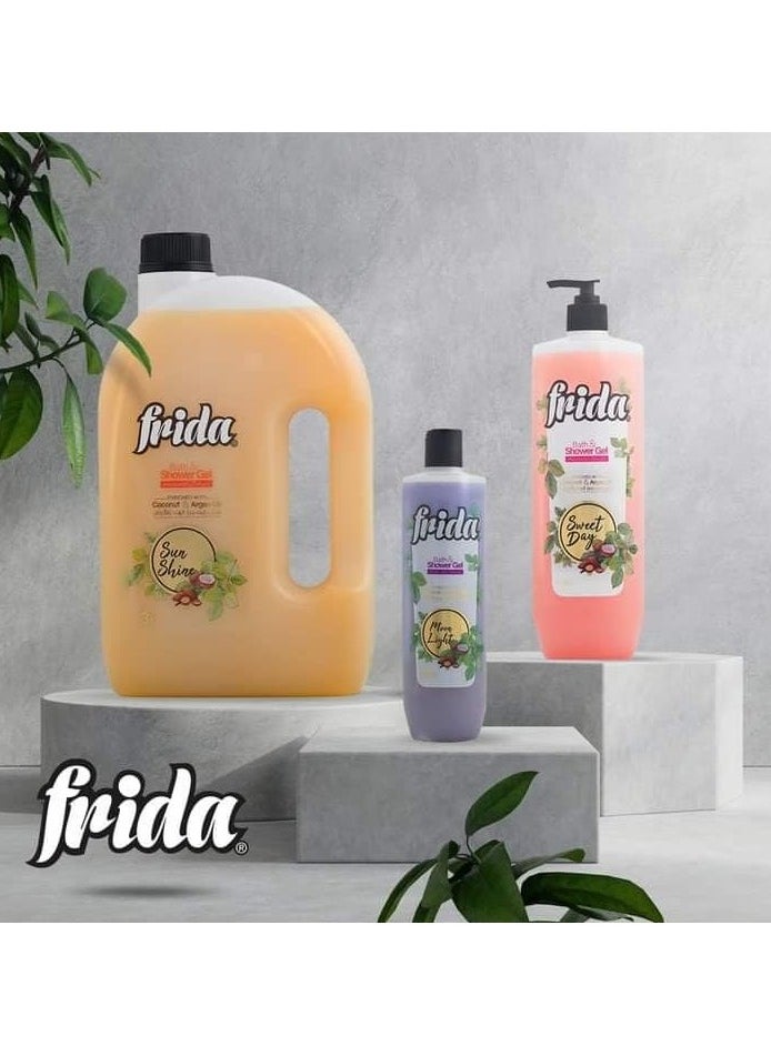 Frida - Frida Bath & Shower Gel Moon Light 650 Ml + Lofa Multi Color - Image 1
