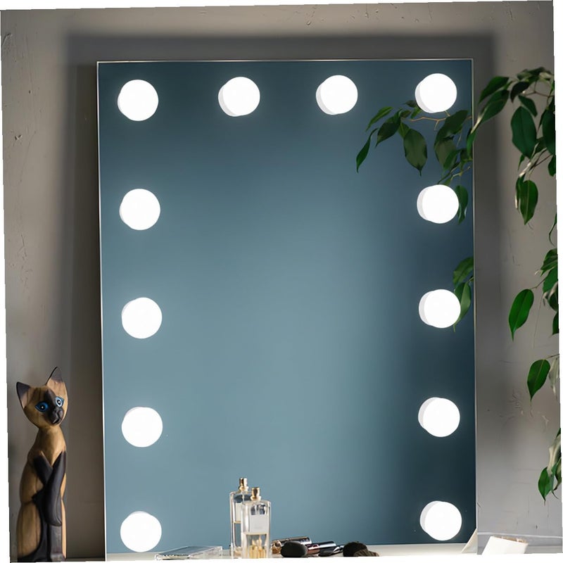 5V Dimmable LED Vanity Mirror Lights Strip USB Brightness Easy Stick Makeup Lighting for Bathroom Vanity Table for Low Light Conditions - Image 4