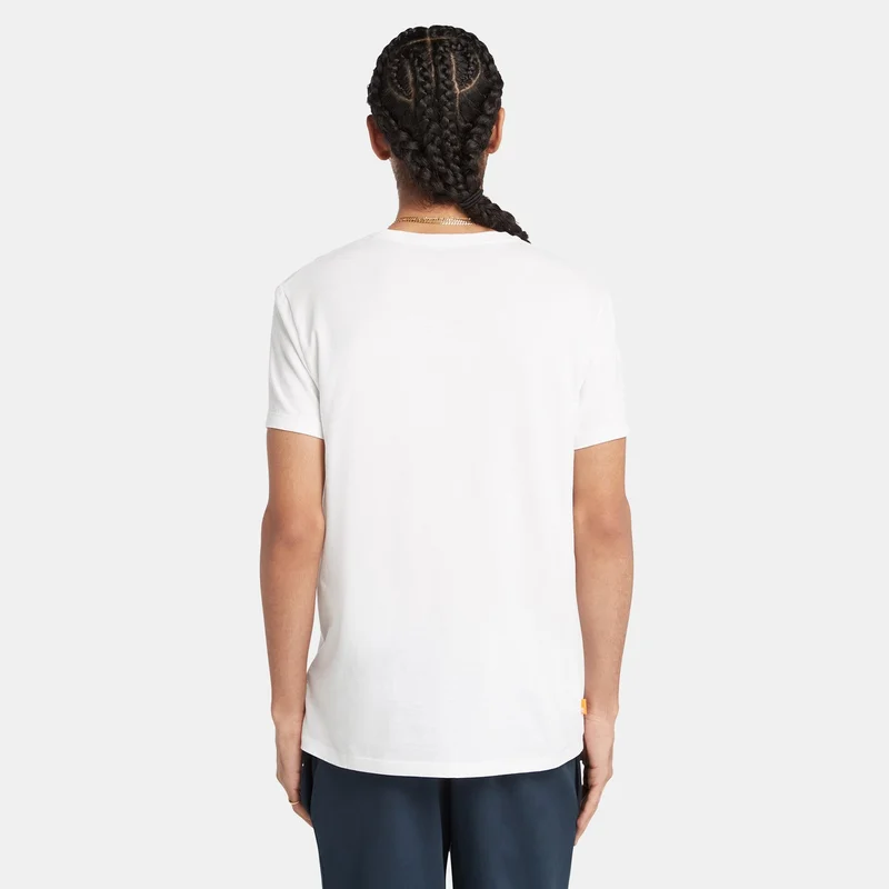 Timberland Men's Oyster River Chest Logo T-Shirt