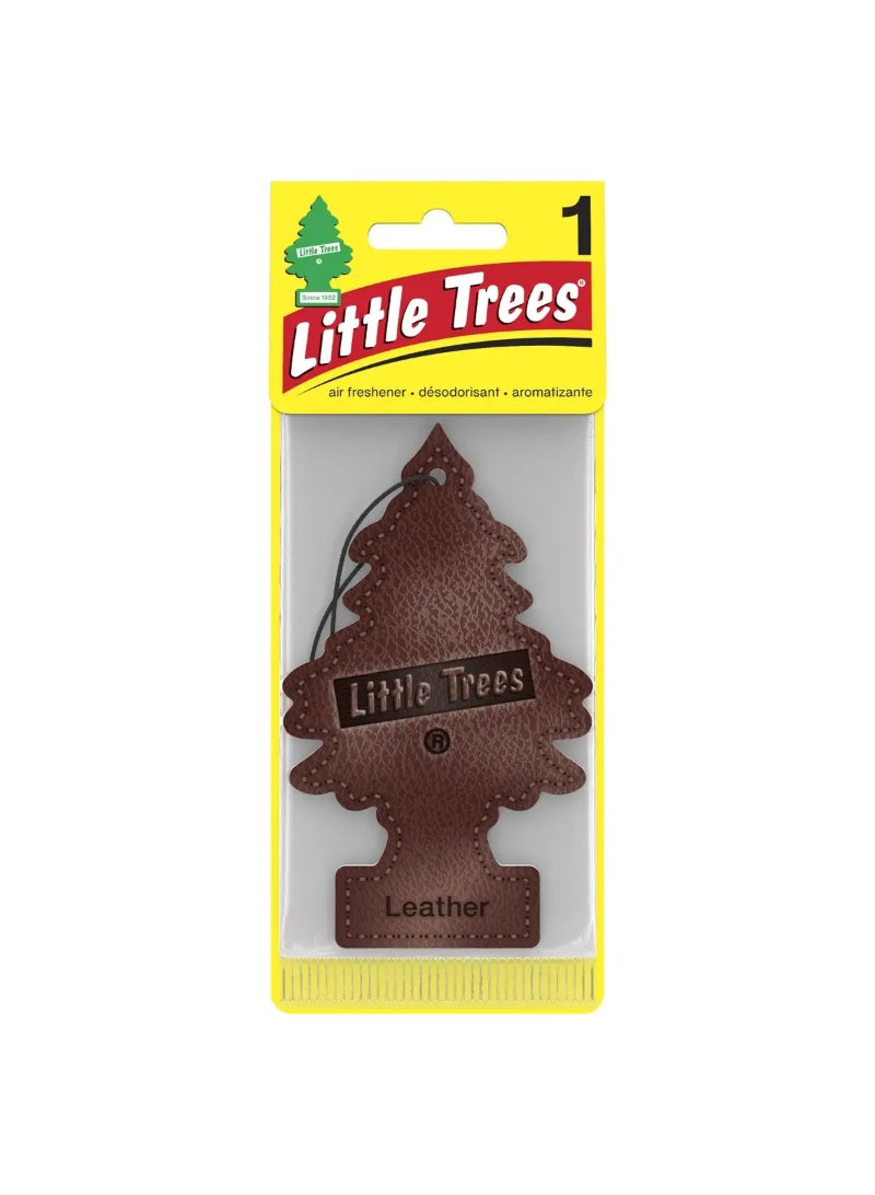 Little Trees Paper Air Freshener (Leather Scent)