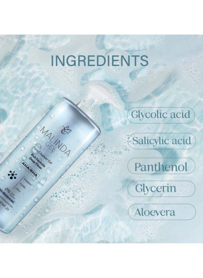 bluebell Malinda Facial Cleanser 250ml - Image 5