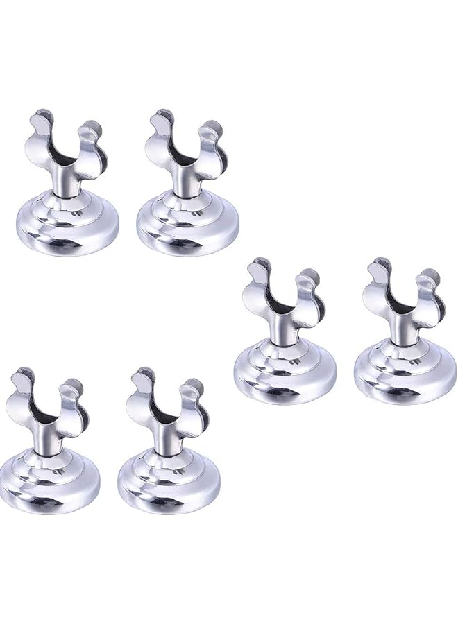Generic Place Card Holder 6Pcs Paper Menu Stand Table Number Holder Table Memo Holder Clip Photo Holder For Wedding Party Decorations Food Labels For Party Buffet Stainless Steel Silver  - Image 1