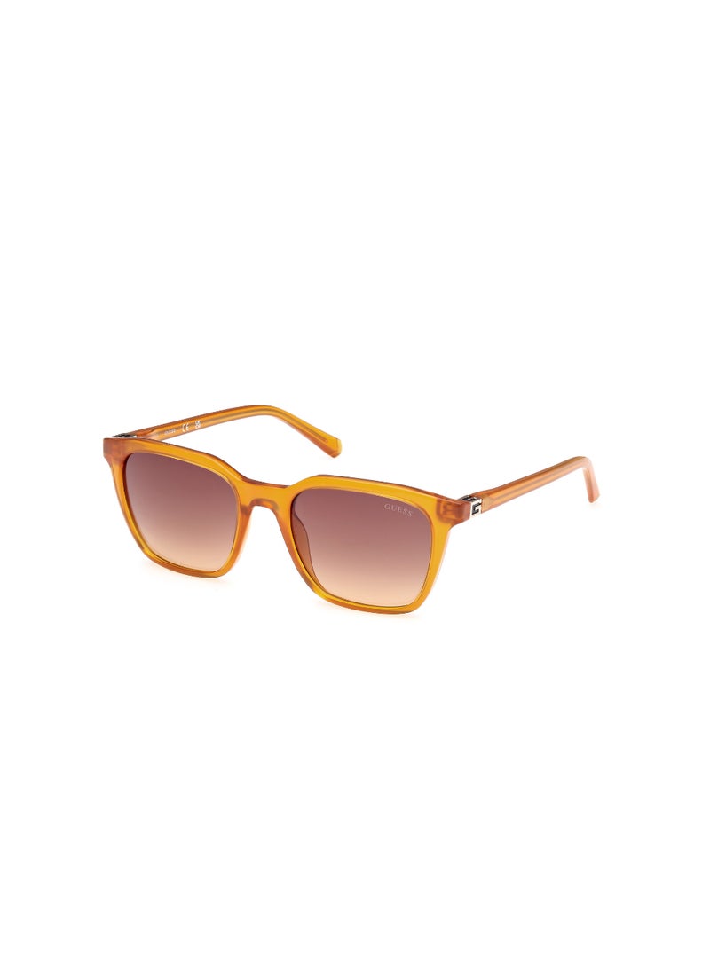 GUESS Plastic Square Full Rim Men Uv Protection Sunglass - Image 1