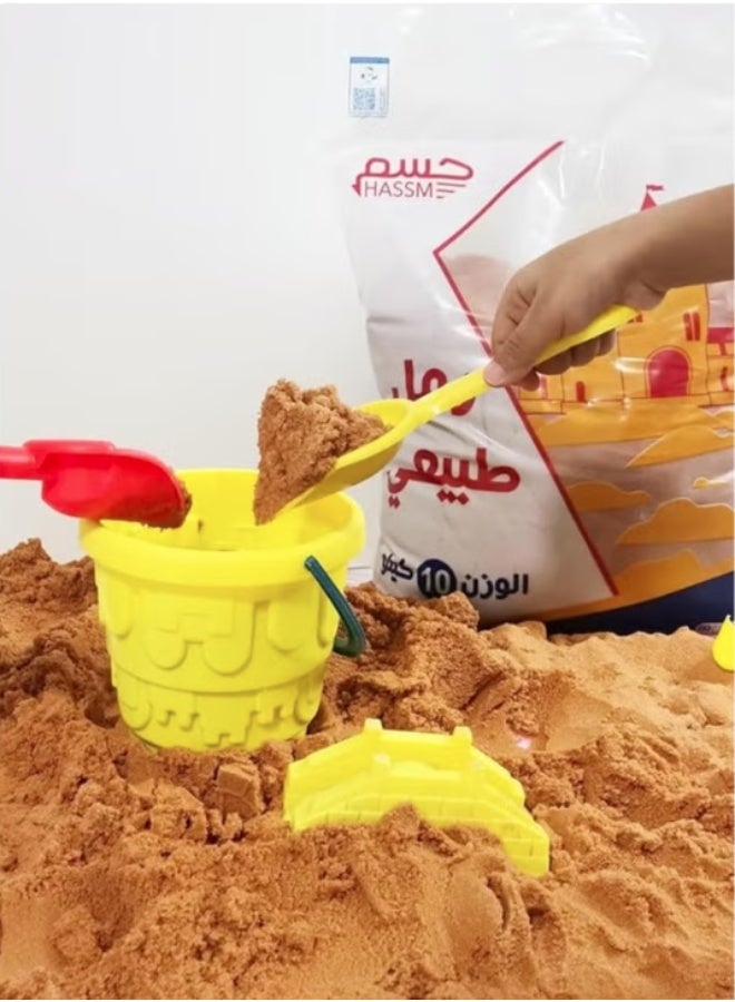 حسم رمل طبيعي مغسول ١٠ كيلو - Image 2