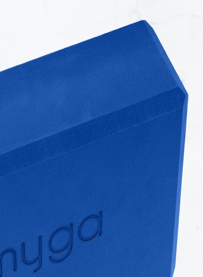 MYGA Yoga Block - Lightweight EVA Foam Yoga Brick - High Density Non-Slip Block for Pilates, Balance and Flexibility - Royal Blue - Image 5