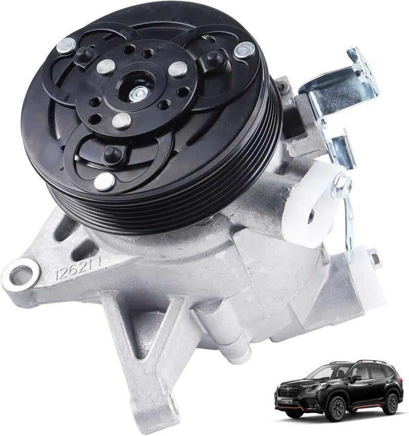 MUCO AC Compressor with A/C Clutch for Subaru Forester, Impreza, WRX, XV Crosstrek 2.0L, 2.5L Engines (2012-2020) - Image 5