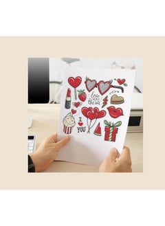 Kalon A4 110Gsm Matte Pvc Sticker inkjet waterproof 50 sheets Matte White Paper For Shipping Address Labels,  - Image 4