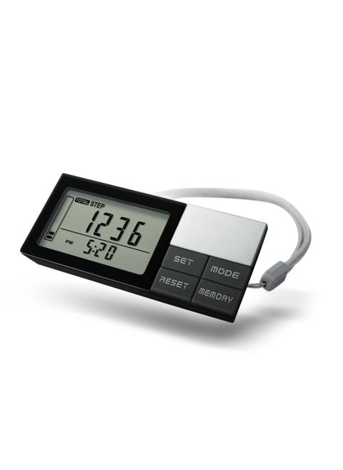 3D Step Counter Pedometer with Large Digital Display, Lanyard, Calorie Tracker, 7-Day Memory, Accurately Tracks Steps for Men, Women, Kids, and Seniors. Perfect for Walking!