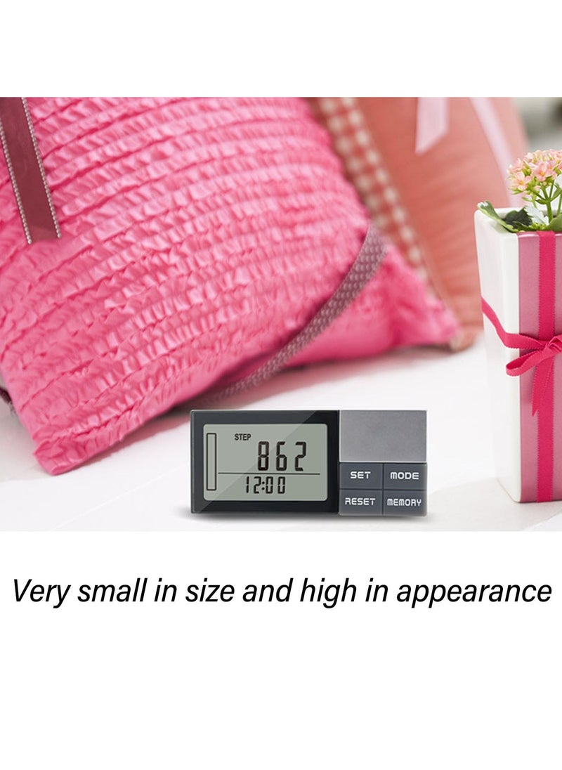 Generic - 3D Step Counter Pedometer with Large Digital Display, Lanyard, Calorie Tracker, 7-Day Memory, Accurately Tracks Steps for Men, Women, Kids, and Seniors. Perfect for Walking! - Image 1