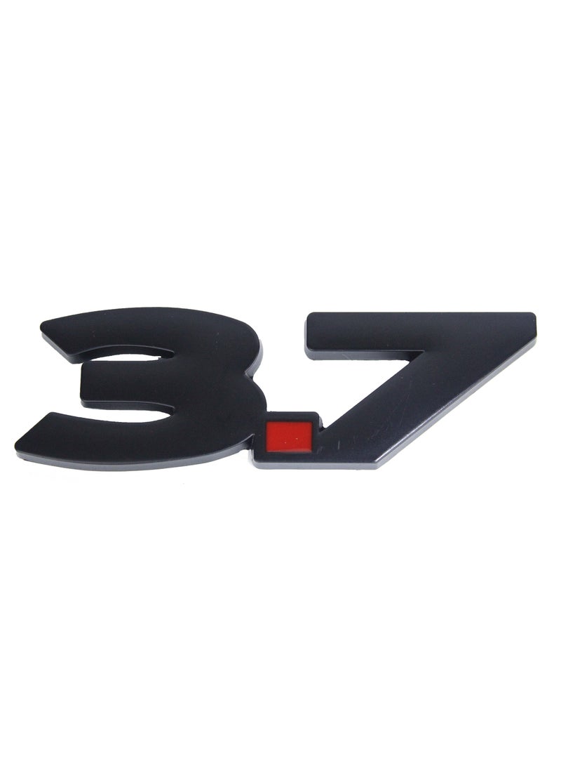 Generic Emblem 3.7  Metal Sticker  - Image 1