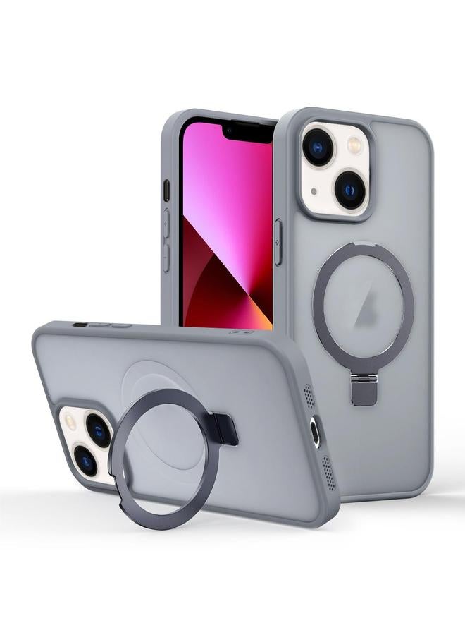 اس-توب حافظة لهاتف iPhone 13 مزودة بحلقة ملمس ناعمة مع حامل MagSafe - Image 1