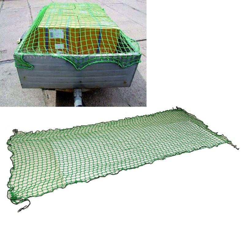 شبكة حمولة ثقيلة لشاحنة 1.5 × 3 أمتار، مصنوعة من مادة البولي بروبيلين المتينة، سهلة التركيب، منظف تخزين آمن - Image 3