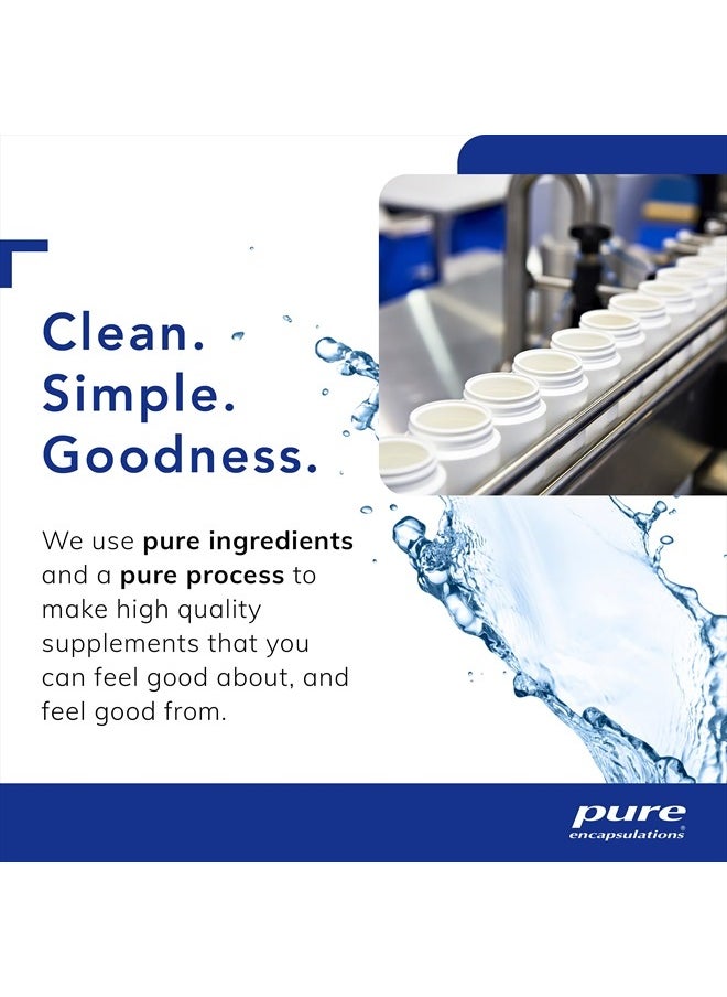 Pure Encapsulations - Calcium Magnesium (Citrate) - 240 g Calcium & 240 g Magnesium - Bone Health Support - Non-GMO & Vegan - 180 Capsules - Image 1