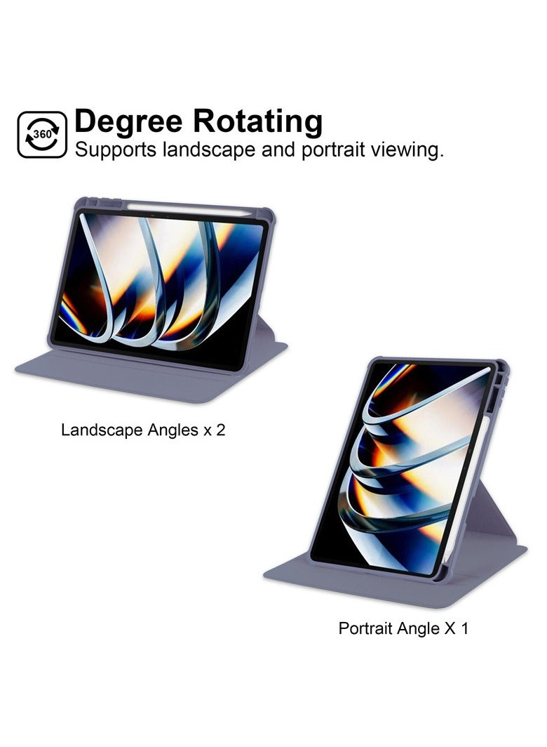 general Compatible with Itel Vista Tab 10 / Itel Vista Tab 11 10.1 Inch Case with Pen Holder, 360 Degree Swivel Stand Folio Flip Smart Tablet Cover with Auto Sleep/Wake - Image 2