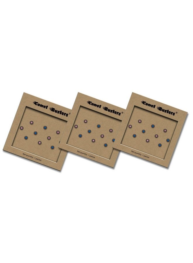 Comet Busters Blue and Pink Round Binids (BIN654PACK) (BIN654PACK3) - Image 1