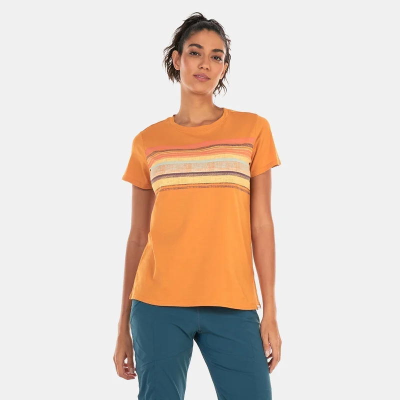 برانا تيشيرت اورجانيك جرافيك للنساء