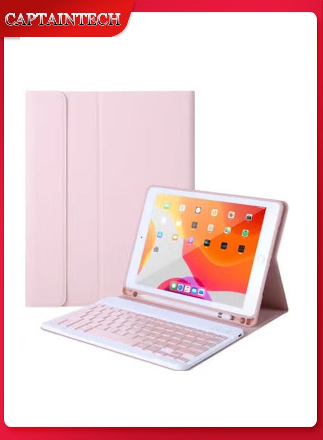 Captaintech Keyboard Case for iPad 10th Generation 2022 iPad 10.9 inch Case with Magnetically Detachable Wireless Keyboard for iPad 10th Gen A2696 A2757 A2777 - Image 1