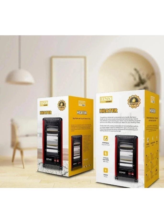 دينكس دفاية و مدفأة دينكس الكهربائية 2000 واط، 5 اتجاهات تدفئة وإغلاق تلقائي - Image 2