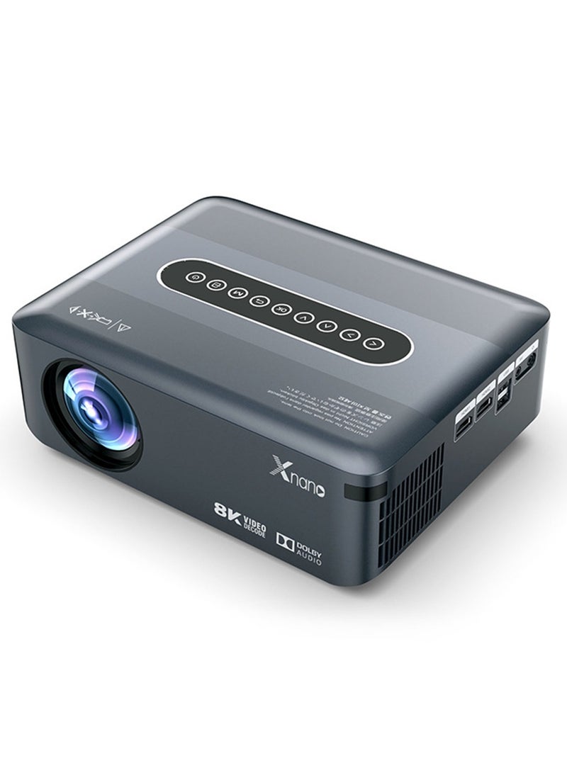 General Smart Projector X1 Full HD 1080P Resolution Ultra HD 8K 300ANSI Dolby Sound Dual Band WiFi Correction Four-Point Anti-Aliasing Image Enhancement Sharpening Treatment Bluetooth 5.0 Wireless Projection  - Image 1