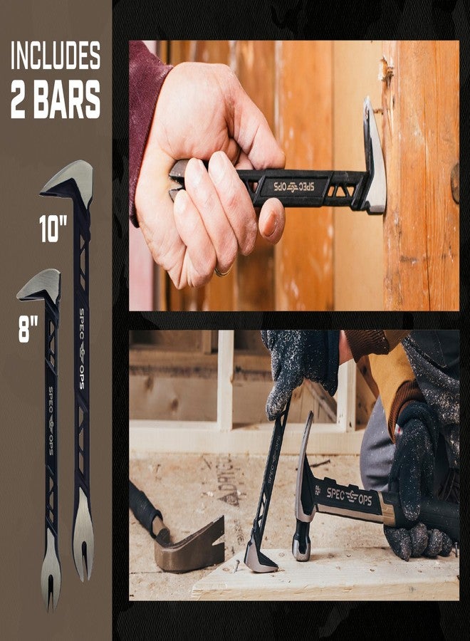 Spec-Ops Spec Ops Tools 8" and 10" Nail Puller Cats Paw Pry Bar, High-Carbon Steel - Image 5