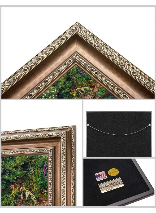 Home Trove Decorarts - Ophelia By John Everett Millais. Giclee Print On Canvas. Professionally Framed For Home And Office Decor. Ready To Hang.  - Image 4
