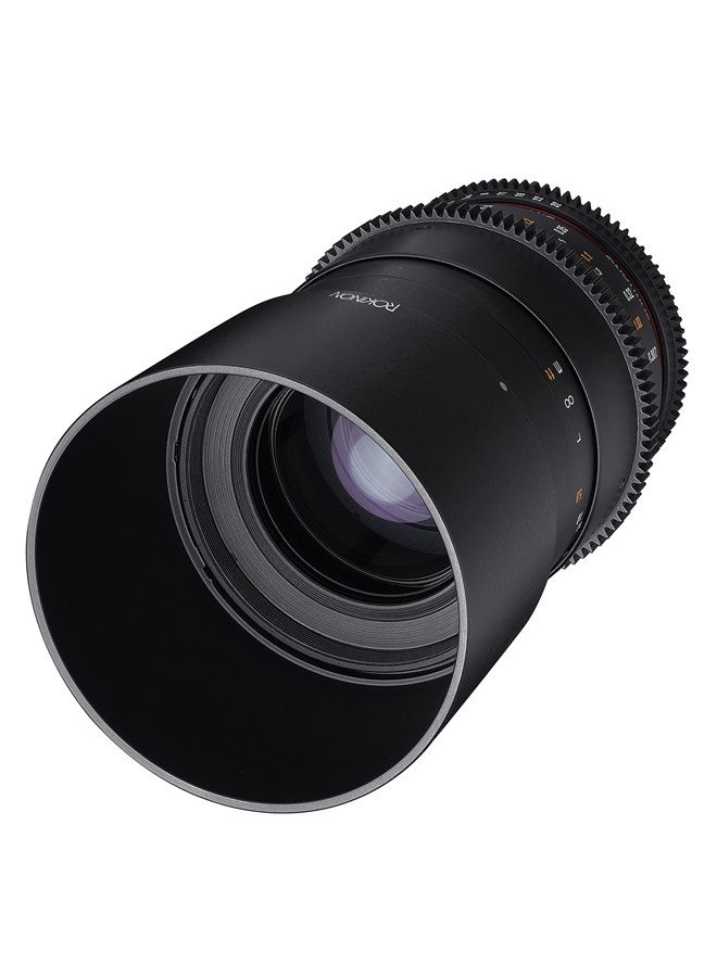 Rokinon Cine DS 100mm T3.1 ED UMC Full Frame Telephoto Macro Cine Lens for Sony E Mount (FE) Interchangeable Lens Cameras  - Image 2