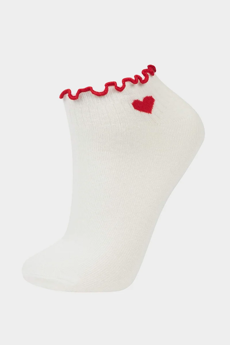 Defacto  Woman 3 Piece Cotton Ankle Socks for Women | Best Price UAE
