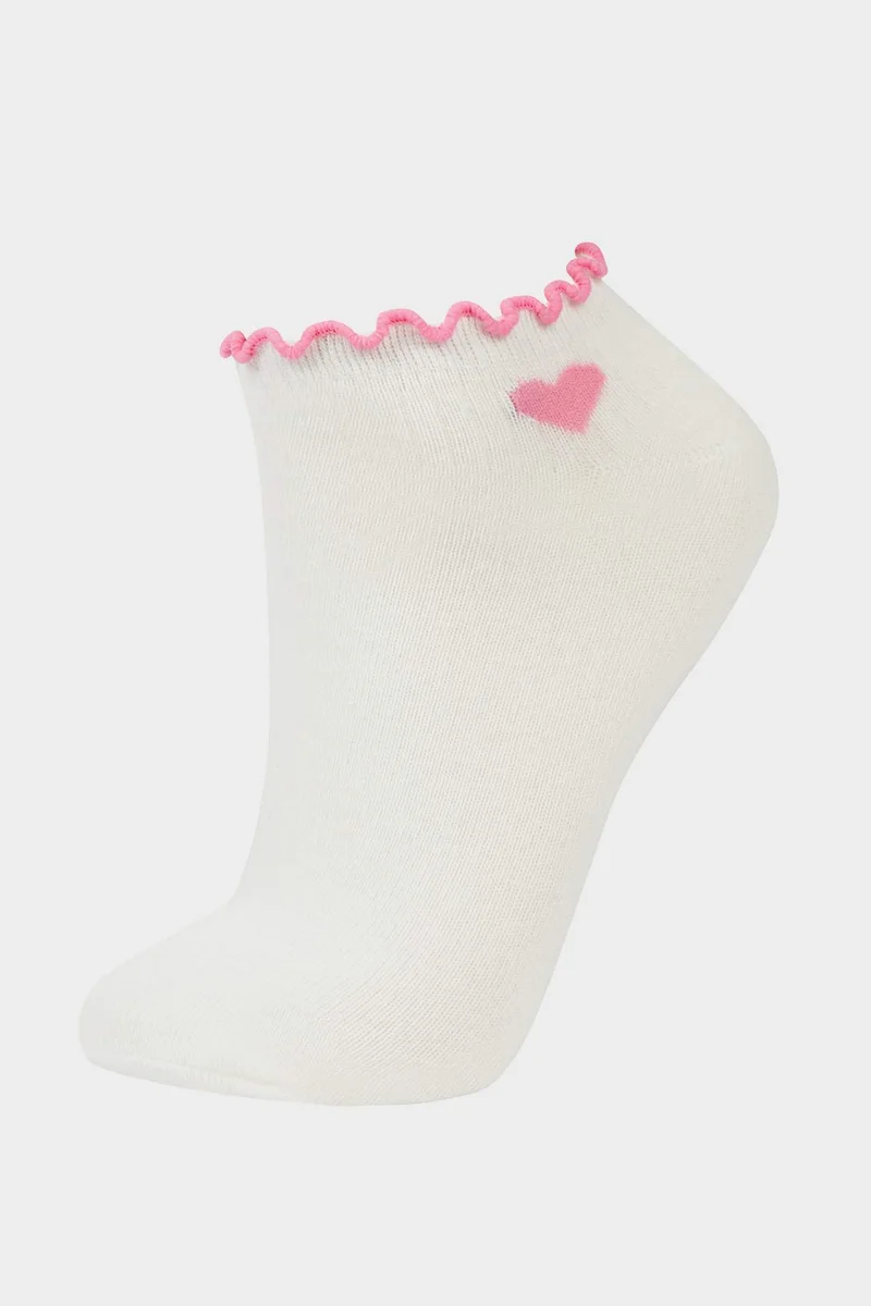 Defacto  Woman 3 Piece Cotton Ankle Socks for Women | Best Price UAE