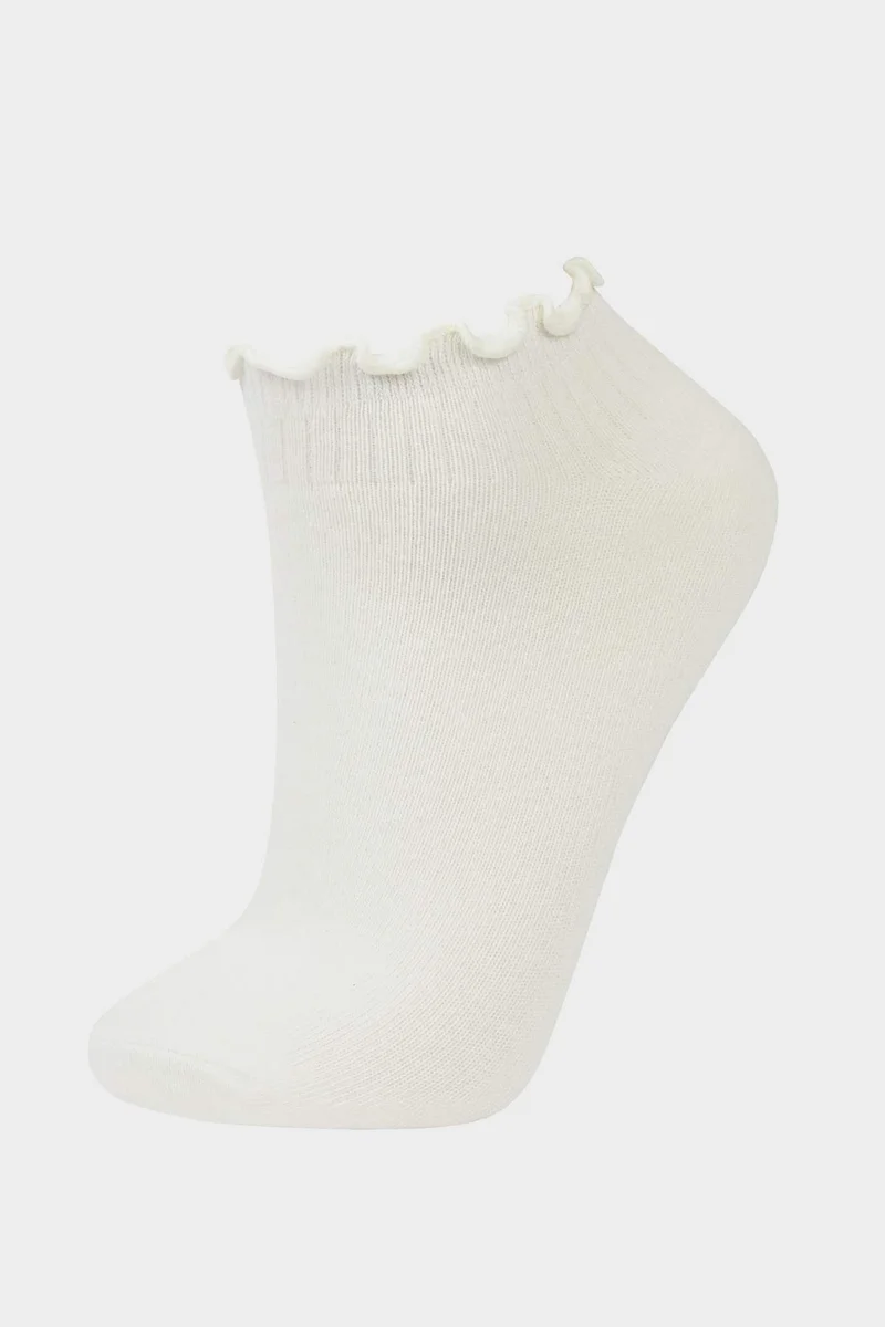 Defacto  Woman 3 Piece Cotton Ankle Socks for Women | Best Price UAE