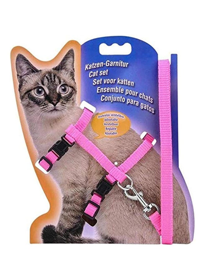 Cats Lead Leash Harness Walking Chest Strap - 48 Grams