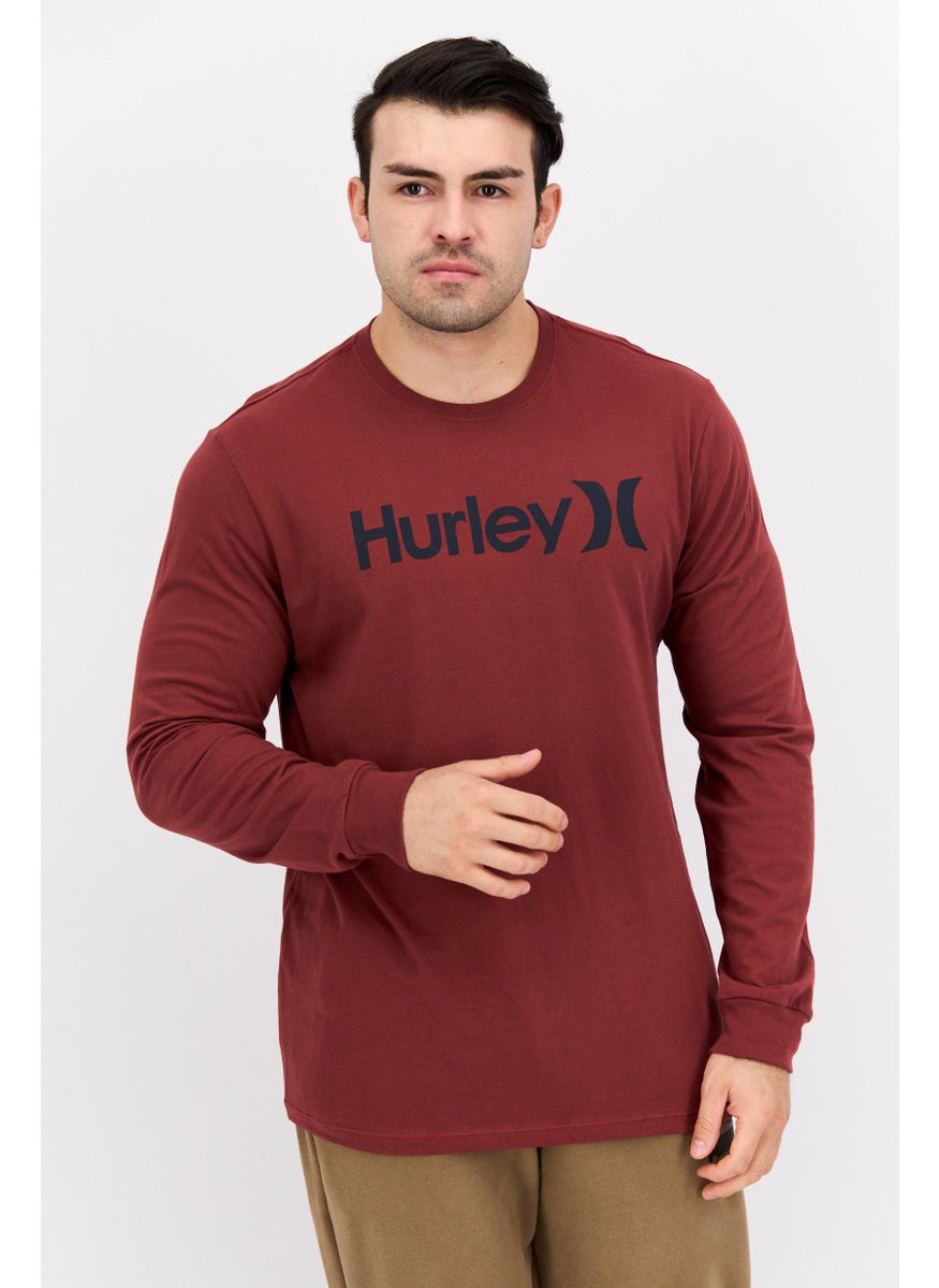 Men Sportswear Fit Long Sleeves Outdoor T-shirt, Burnt Maroon - pzsku/Z2E07705C5C9D56AFA082Z/45/_/1737641856/30aabd80-f797-441f-9800-5b405db34d3e