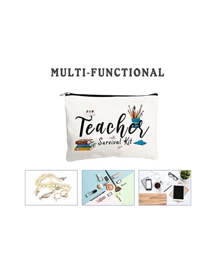 PRINTSHOP4ME Cosmetic bag gifts for Appreciation of Teachers on Teachers day Design 3  - Image 2