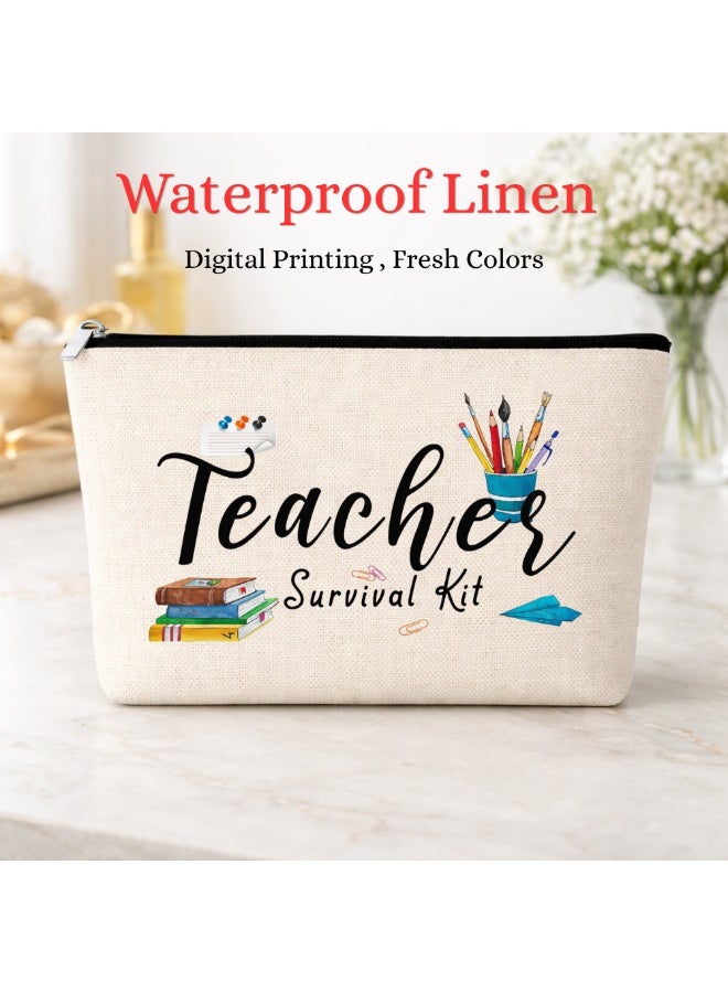 PRINTSHOP4ME Cosmetic bag gifts for Appreciation of Teachers on Teachers day Design 3 - Image 2
