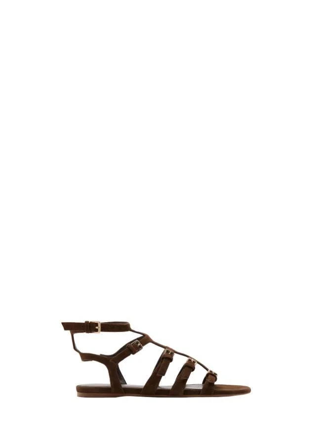 مانجو Leather straps sandals