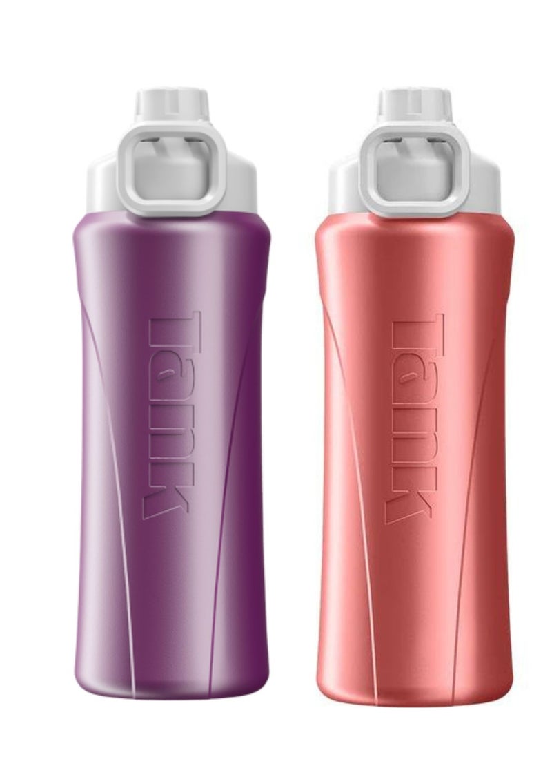 TANK Tank Me Super Cool Multicolour Bottle Set of 2  - Image 1