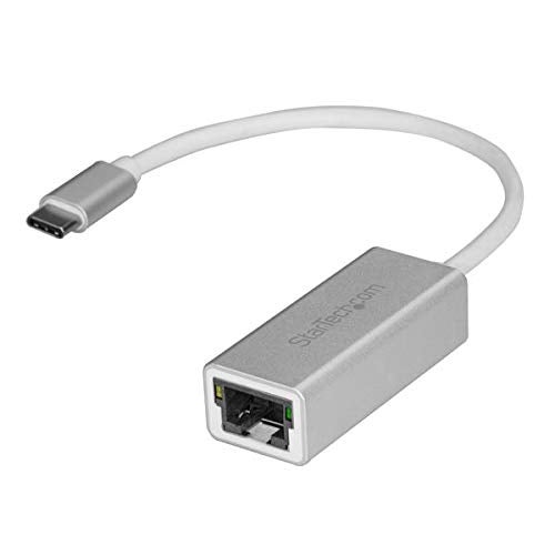 StarTech.com USB-C to Gigabit Ethernet Adapter - Aluminum - Thunderbolt 3 Port Compatible - USB Type C Network Adapter (US1GC30A) - Image 2