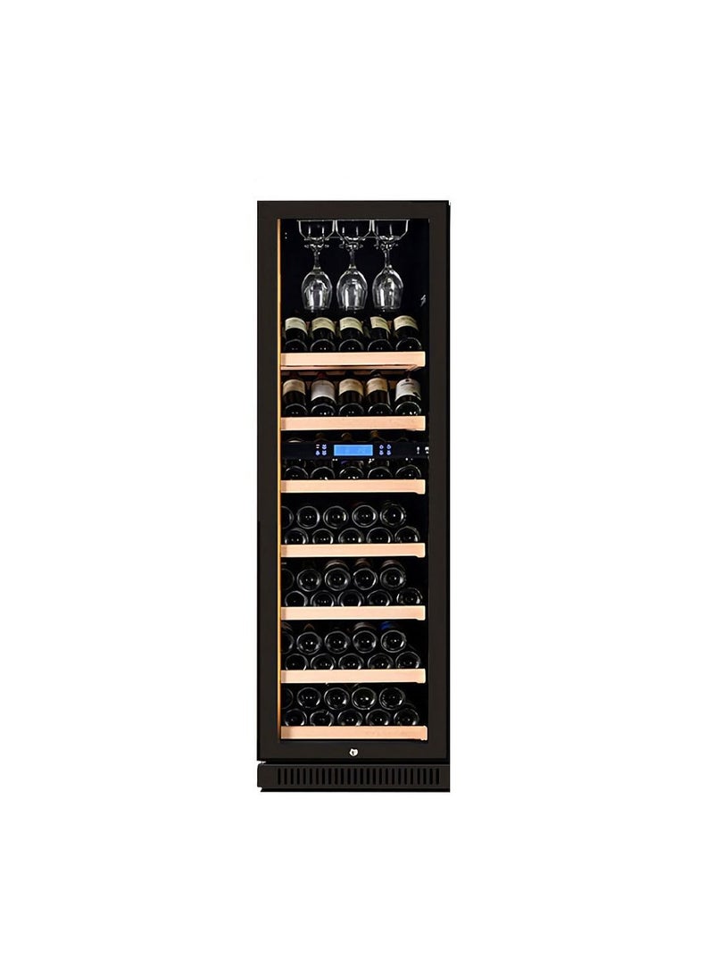 Cool Baby Double Temperature Wine Cabinet with Lock Constant Temperature Aircooled Wine Cabinet Red Wine Tea Leaf  Integrated Cabinet - Image 1