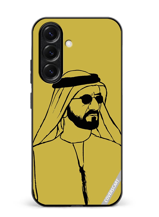 VR CREATIVE Protective Case Cover For Samsung Galaxy S25 Plus Sheikh Mohammed Bin Rashid Al Maktoum Design Multicolour