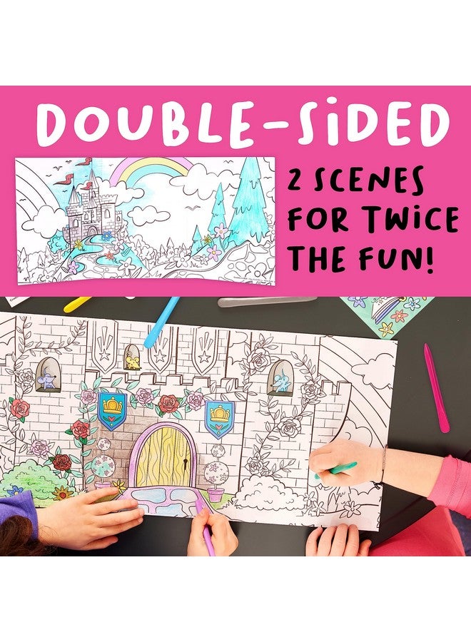 Creativity for Kids Wonder Worlds 3D Coloring Book: Fairy Tale - Unicorn and Princess Kids Coloring Art Set, Boys and Girls Gifts Ages 5-8+ - Image 5