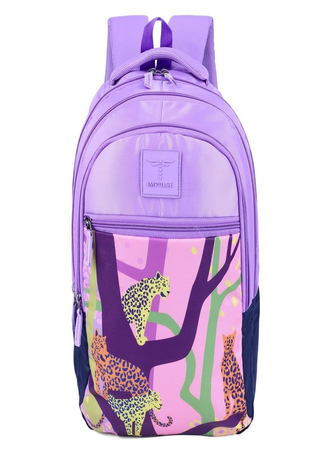 Impulse LeopardLuxe 36L Unisex Water Resistant Travel Laptop Backpack/Office Bag/School Bag/College Bag/Business Bag Fits Up to 16 Inch Laptop with 1 Year Warranty - Image 2